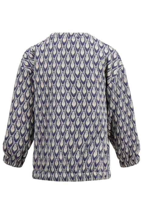 Zusss 0304-230 sweater van jaquard sto